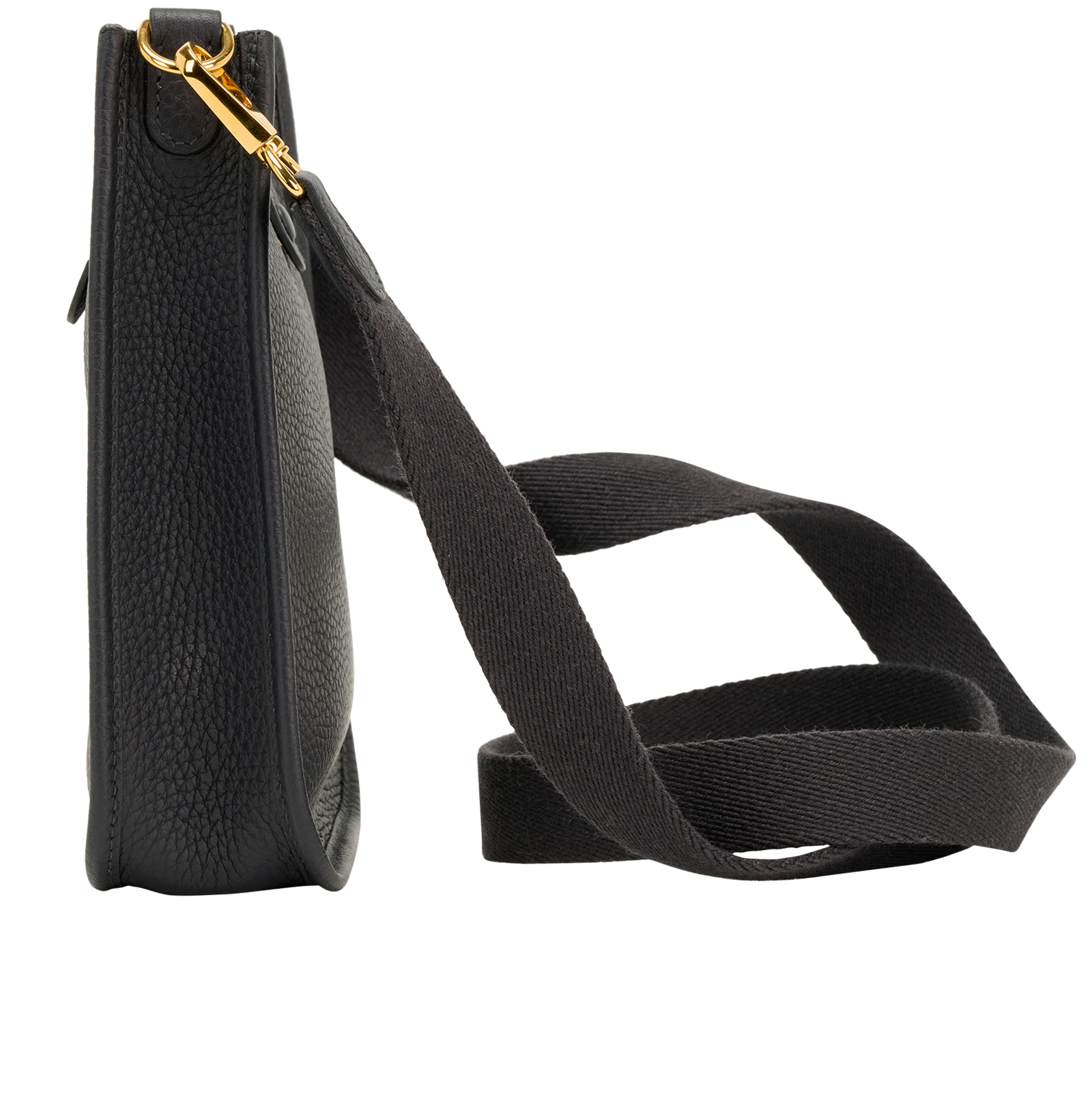 Mini Evelyne 16, &pound;2,200, Handbags, Navy, Leather, Bottom view